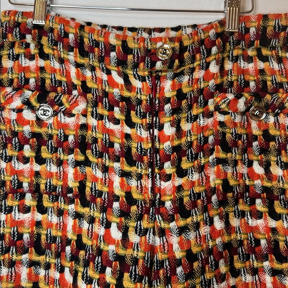 CHANEL 2023 Tweed Flare Pants